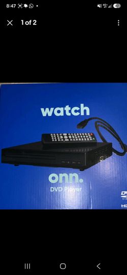 Onn. DVD Player with HDMI Cable & Remote – Model 100093892 – New Sealed