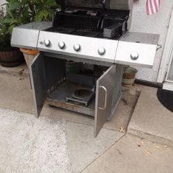 🔥 PARRILLA GRILL STAINLESS STEEL EN BUEN ESTADO