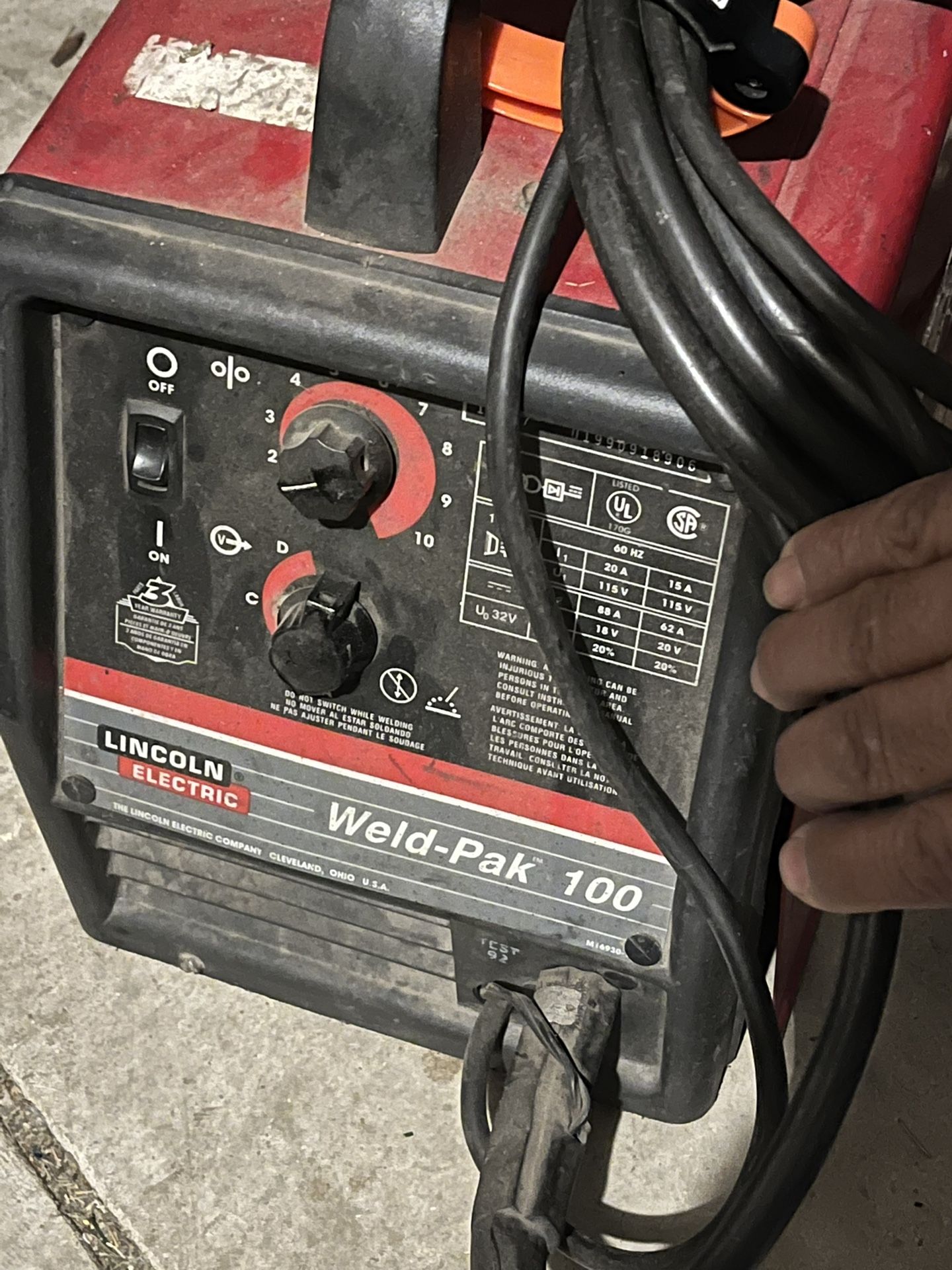 Lincoln Electric Weld-Pak 100 Welder