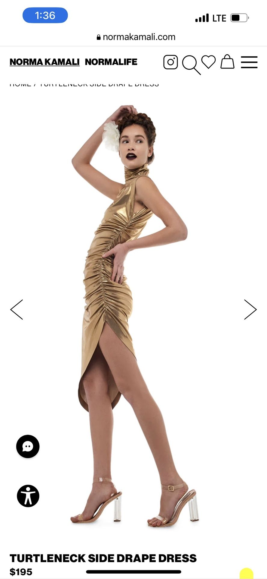 Norma Kamali Gold Dress - www.disolcolor.com Norma Kamali Gold Dress - www.disolcolor.com