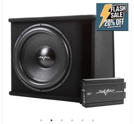 Skar Audio 10in Subwoofer + 1200 Watt AMP