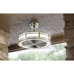 Ceiling Fan Abanico 23 Inch Led Indoor And Outdoor Brushed Nickel Ceiling Fan
