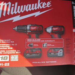 M18 Compact 2 Kit Combo 