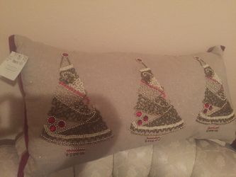 Pier 1 Christmas Pillow