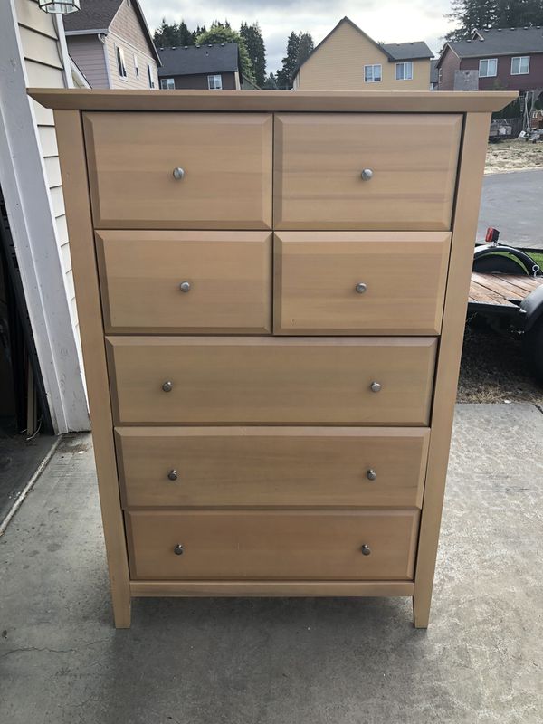 Tall Huge Solid Wood 7 Drawer Dresser For Sale In Vancouver Wa