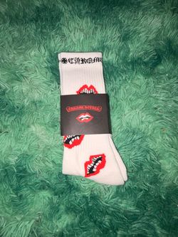 Chrome heart socks