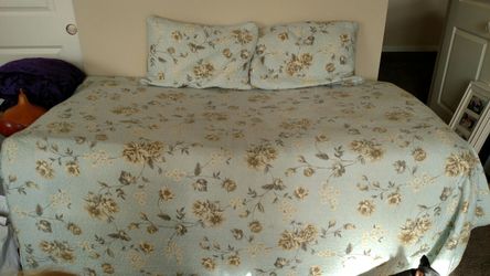 Full size light weight Quilt & 2 Pillowcases