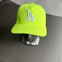 LA New Era Neon Green Hat SnapBack  