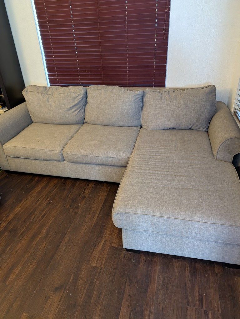 Gray Couch + Chaise
