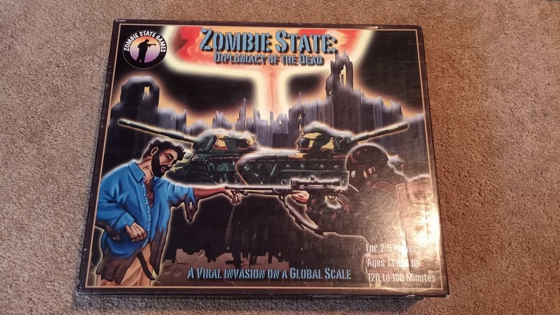 Zombie State Diplomacy Of The Dead Board Game