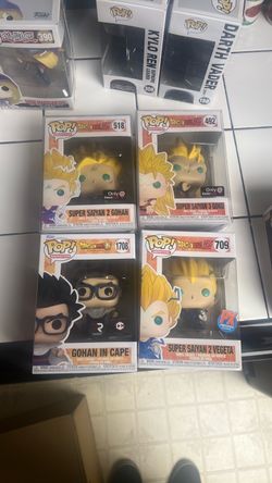 Dragonball Funko Pop Lot
