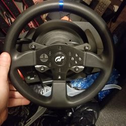 Thrust Master T300 Racing Wheel With Pedals 