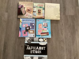 Scrapbooking and Card Making Books Bundle