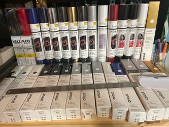 Large Cricut HTV Bundle – Puff, Glitter, Smart Iron-On + More”