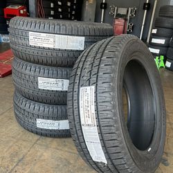 275/55/20 BRIDGESTONE / 4 new tires / installing