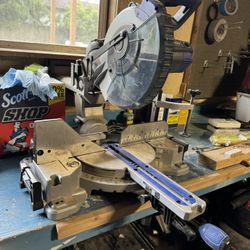 Kobalt 10” Bevel Sliding Compound Miter Saw w/ Laser Guide