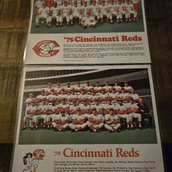 Reds Frischs 1970 & 1975 Team Photos