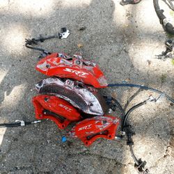 2021-2023 Dodge Charger Challenger Hellcat / Scat Pack 6 Piston Brembo Calipers