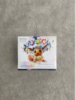Prismatic Evolutions Pokémon Center ETB