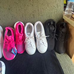 Tennis Shoes, Different Brands And Colors And Sizes