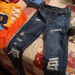 America Eagle Next Level Streach Size6