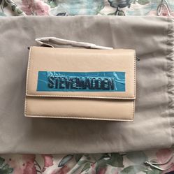 Beige Steve Madden Purse