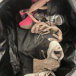 Variety Of Heels And Pair Of Shoes