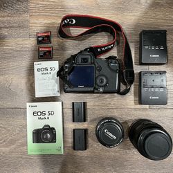Canon  EOS 5D Mark II Kit and Case