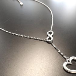 JAMES SAVERY INFINITE LOVE NECKLACE