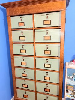 Vintage Apothecary Cabinet