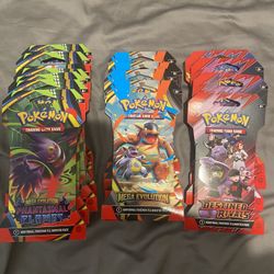 Phantasmal Flames, Destined Rivals, Mega Evolutions Packs