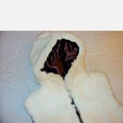 Winter Vest. Wilson's leather. Womens XL. Real rabbit fur and leather. Luxury item. Women's Vest. Women's Coat. 