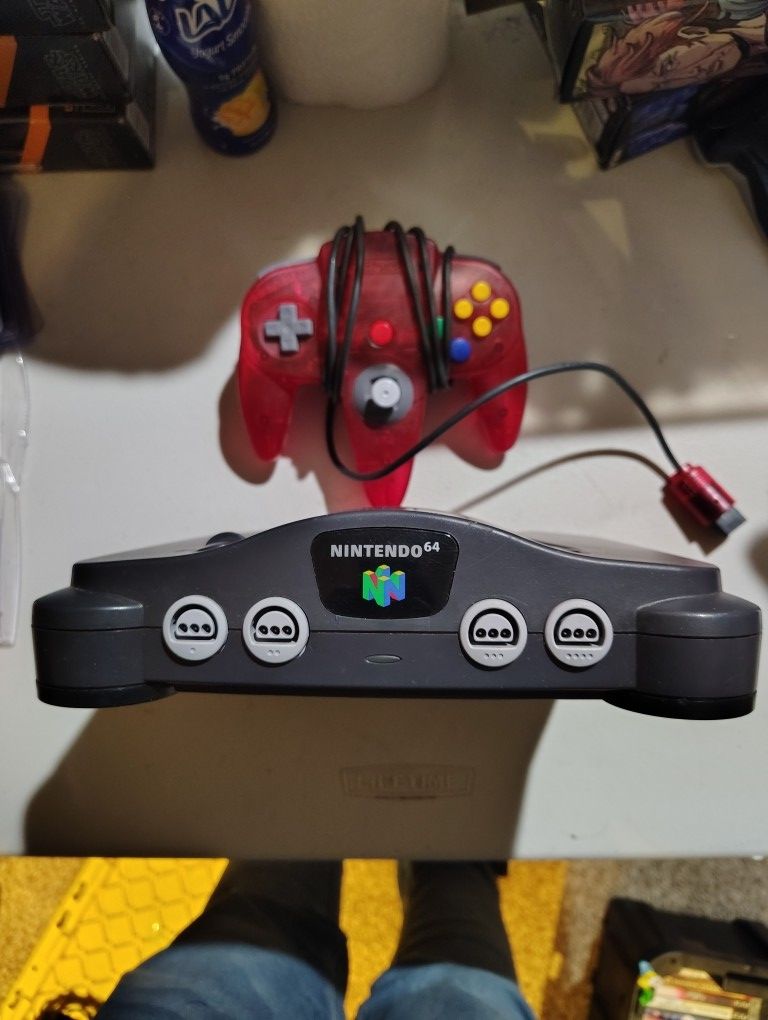 Used Vintage Nintendo 64 Console With Controller Tested Works Great
