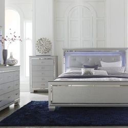 🥰 Pretty LED Bedroom Set Starting At $ 39