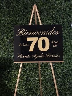Personalized Acrylic Sign 18 X 20