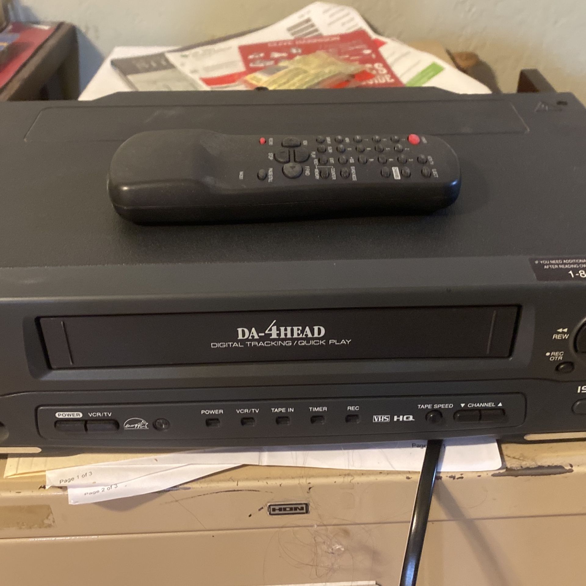 4 Head VCR for Sale in Modesto, CA OfferUp