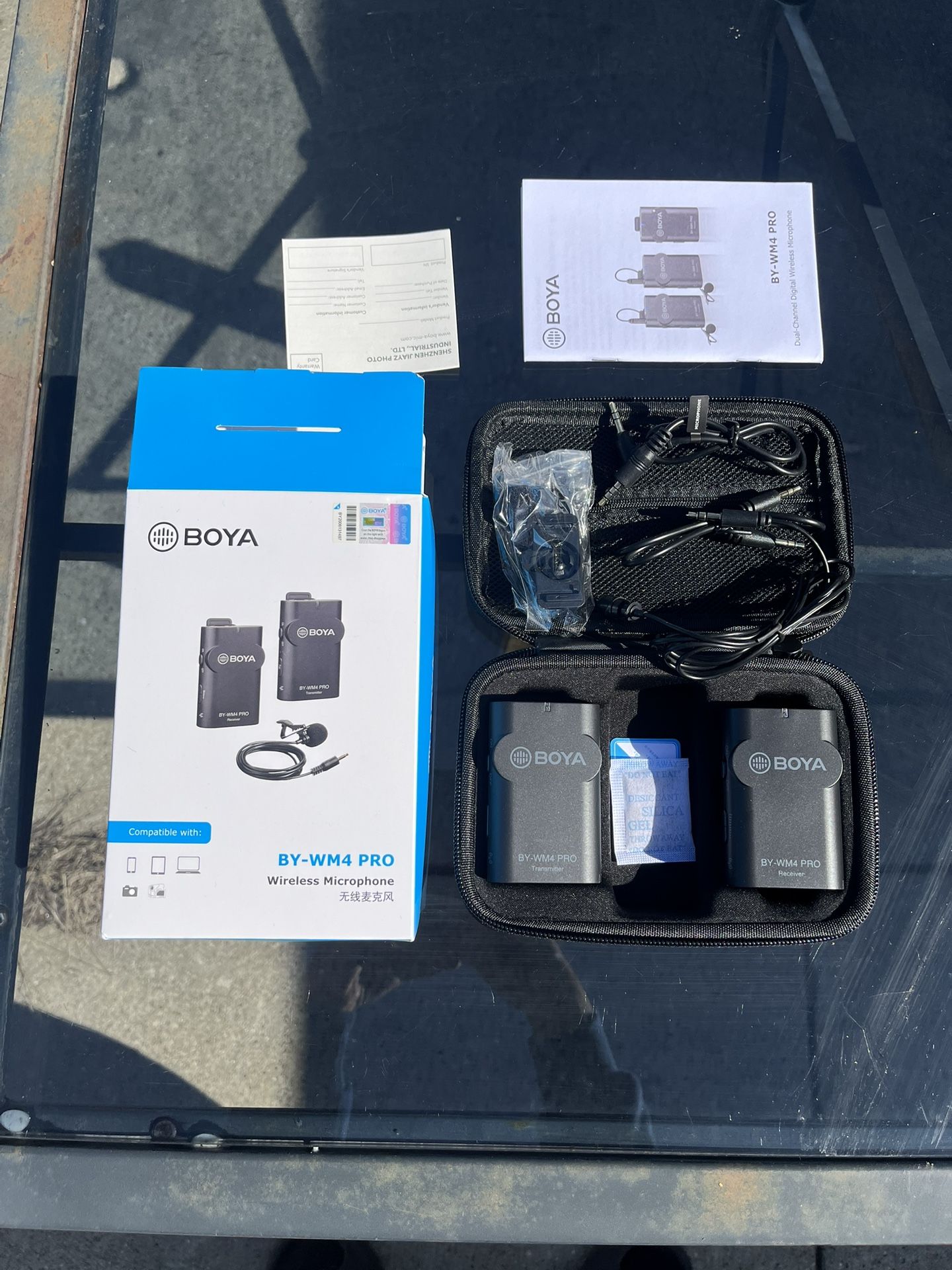 BOYA 2.4GHz Lapel Wireless Lavalier Microphone System