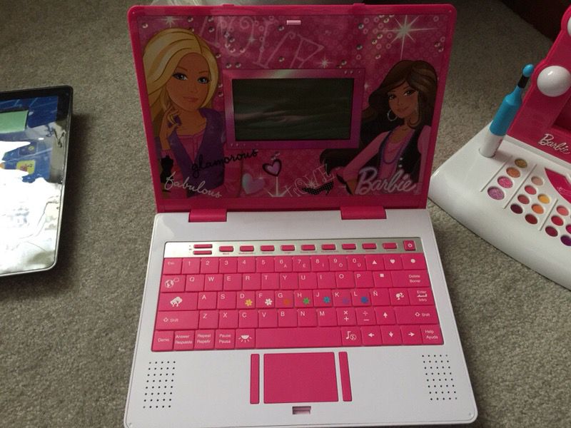 Barbie laptop