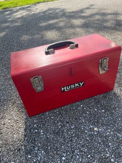 Husky Professional Metal Toolbox 20” – Heavy Duty