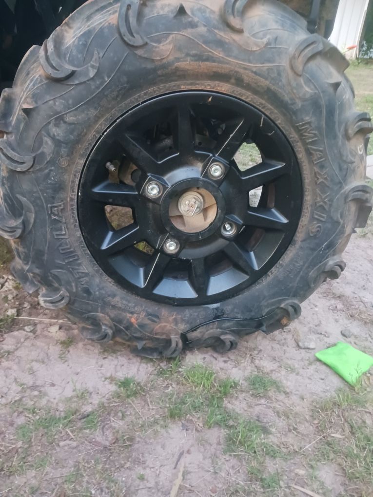 Polaris wheels and tires