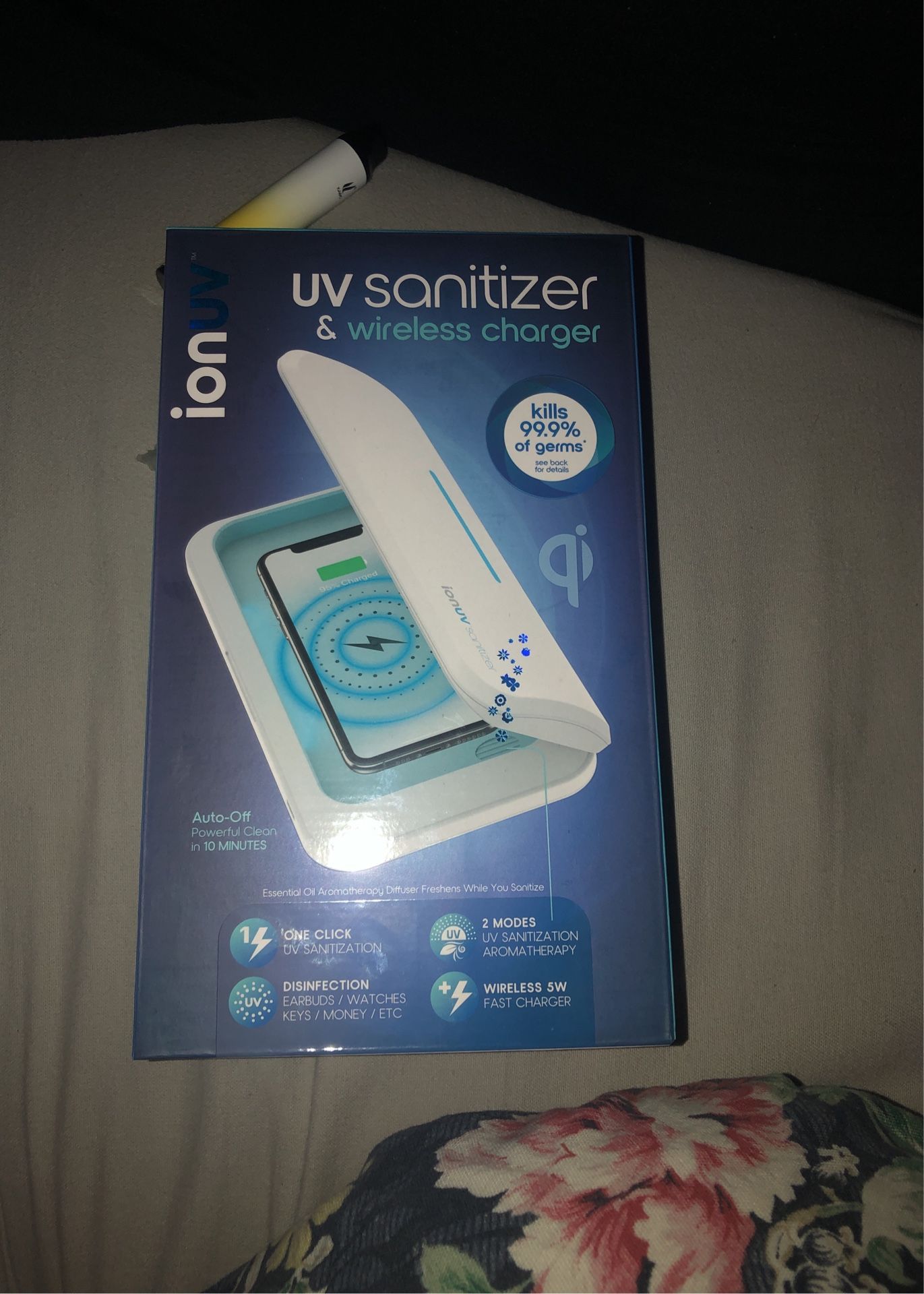 IONUV (phone Sanitizer and Wireless Charger)