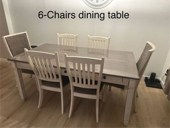 Ashley Furniture "Bolanburg" 7-Piece Farmhouse Dining Set - 6 Drawers