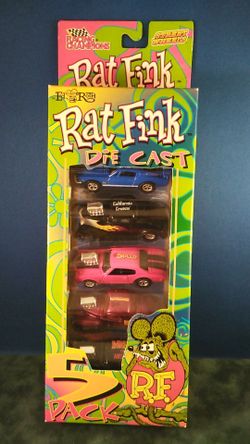 Rat Fink Die Cast Car Set
