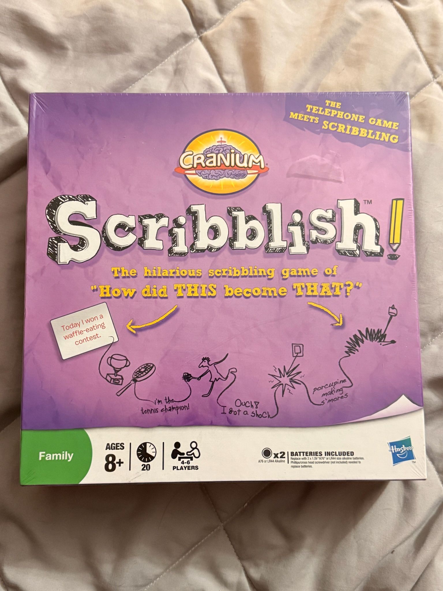 New Cranium Scribblish Game