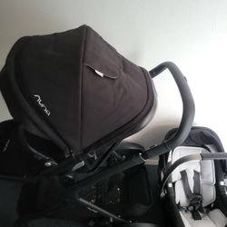 Nuna Demi Grow Stroller All Premiem Black Set  