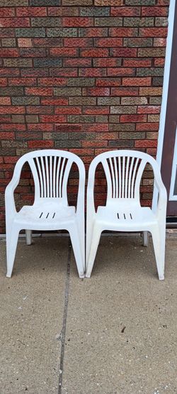 Two Plastic Chairs