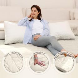 ZonLi Japanese Floor Mattress Futon Mattress Twin Size, 4" Thicken Roll Up Tatami Mat 100% Cotton Washable Cover#2576MK1