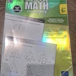 5th Grade Math Books - Singapore Math & Other
