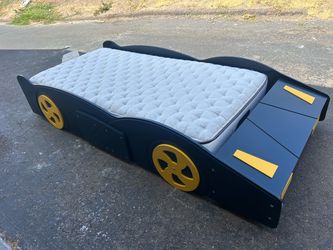 Twin size car bed