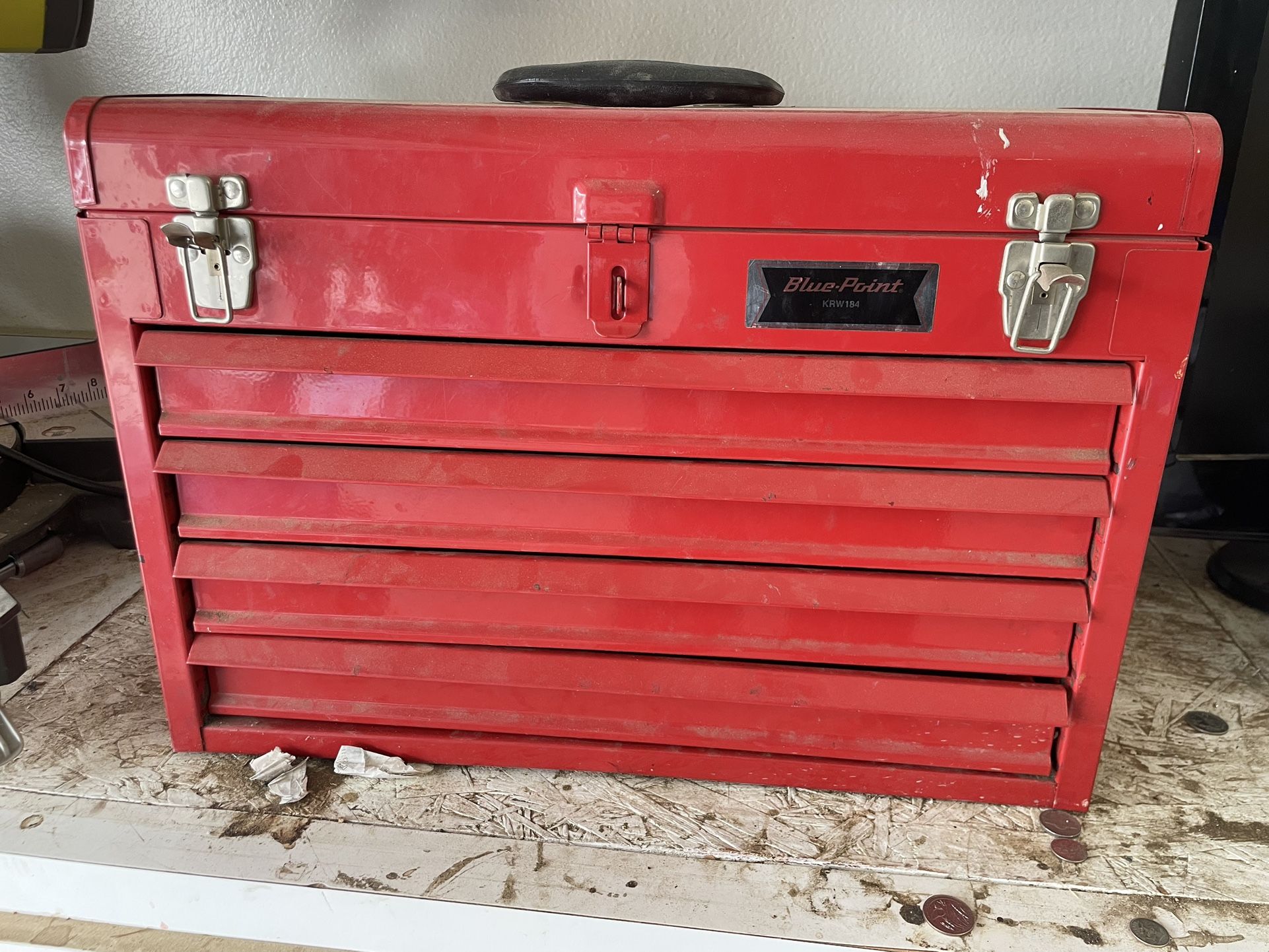 Snap On Blue Point Metal Tool Box